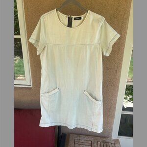 BDG Chambray T-Shirt Dress with Pockets